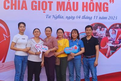 “CHIA SẺ GIỌT MÁU HỒNG”